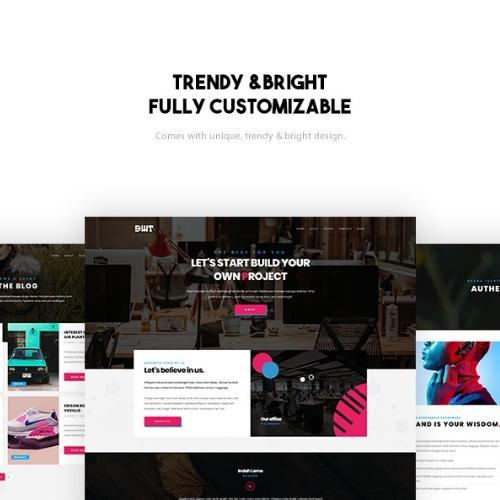 Derwati - Trendy & Creative Portfolio Theme